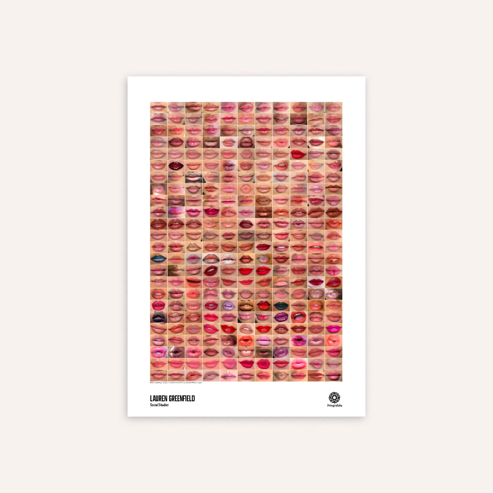 Kylie Jenner Lip Challenge on Instagram Poster