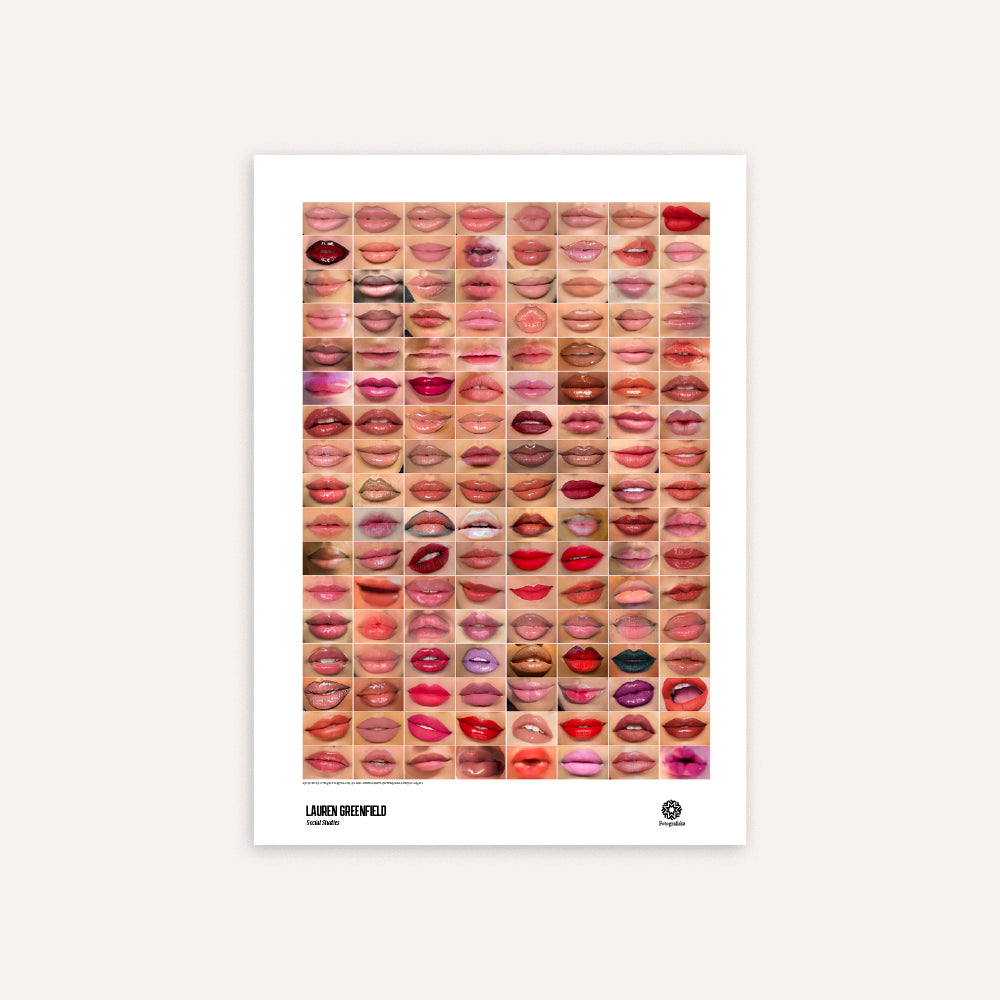 Kylie Jenner Lip Challenge on Instagram Poster