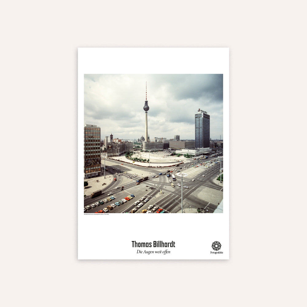 Alexanderplatz, Berlin, 1987 Poster