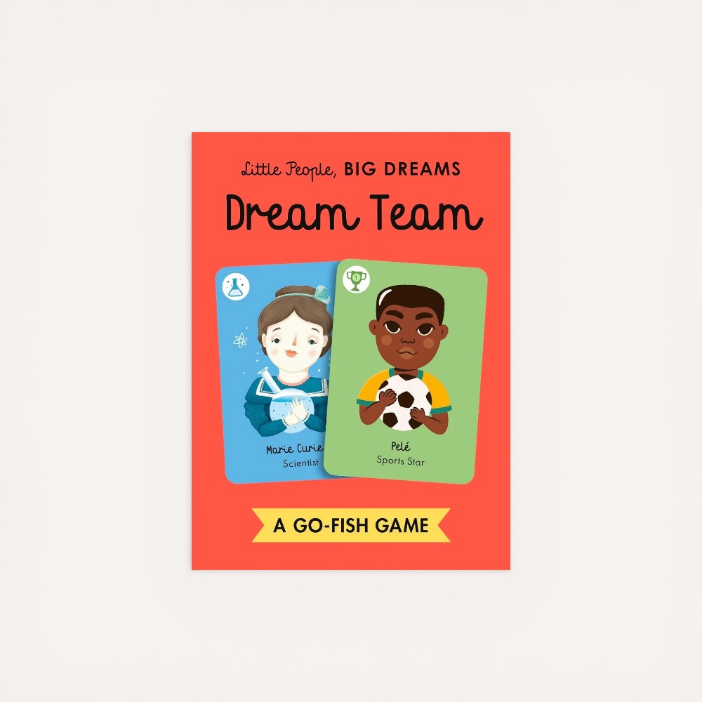 'Dream Team' Go-Fish game for 'Little People, BIG DREAMS'.