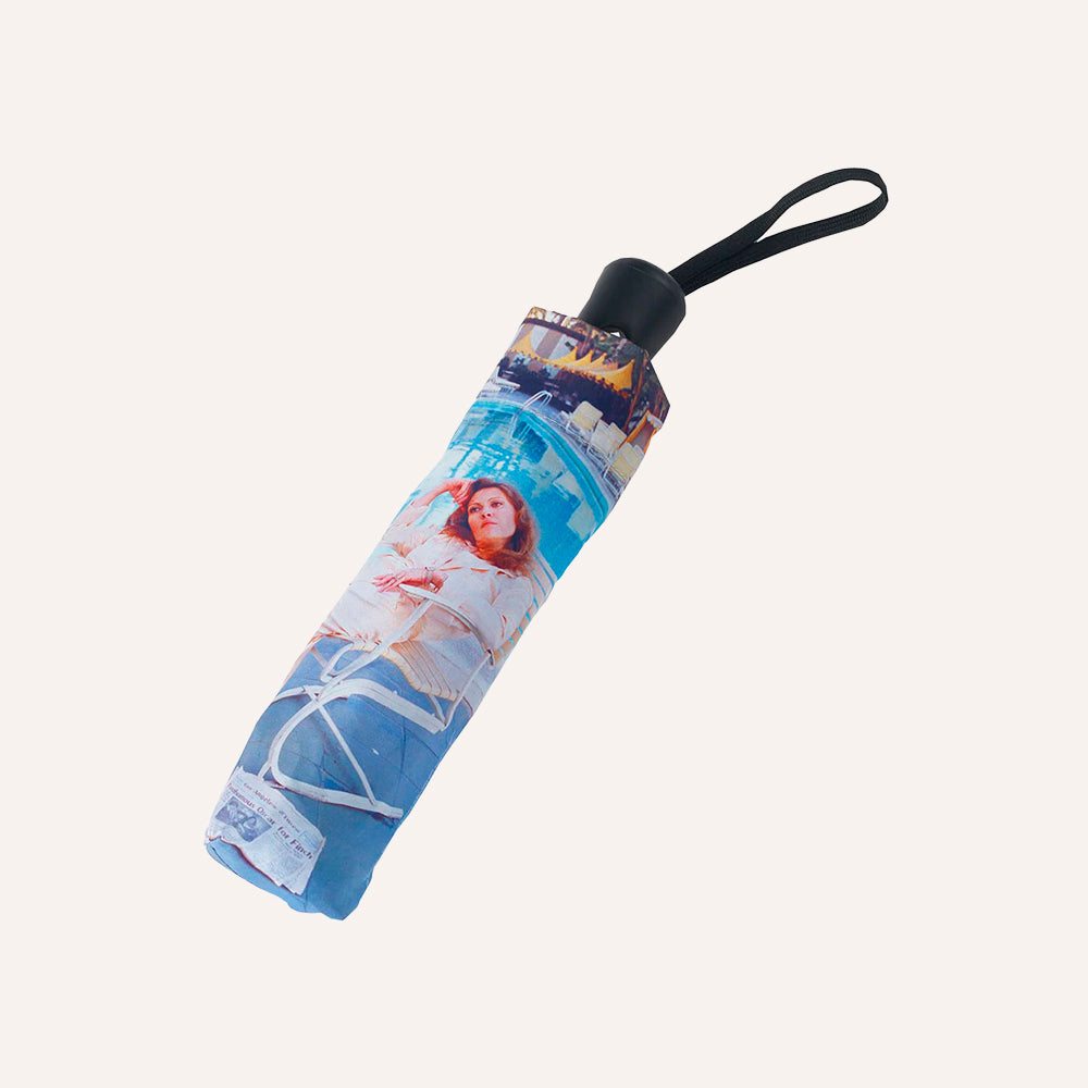 Foldable umbrella with a printed design by TerryOneill