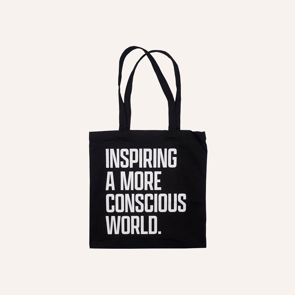 Tote bag, Inspiring A More Conscious World