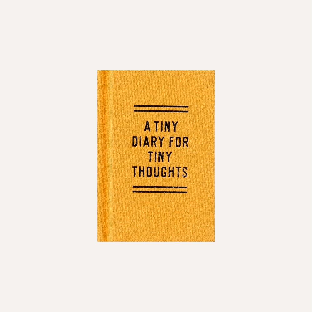 A tiny diary for tiny thoughts