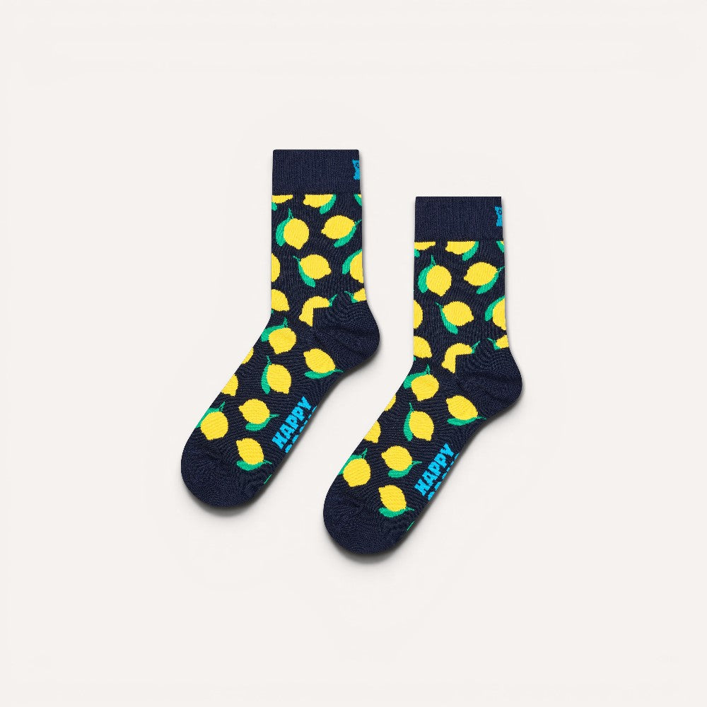 Lemon Short Crew Sock
