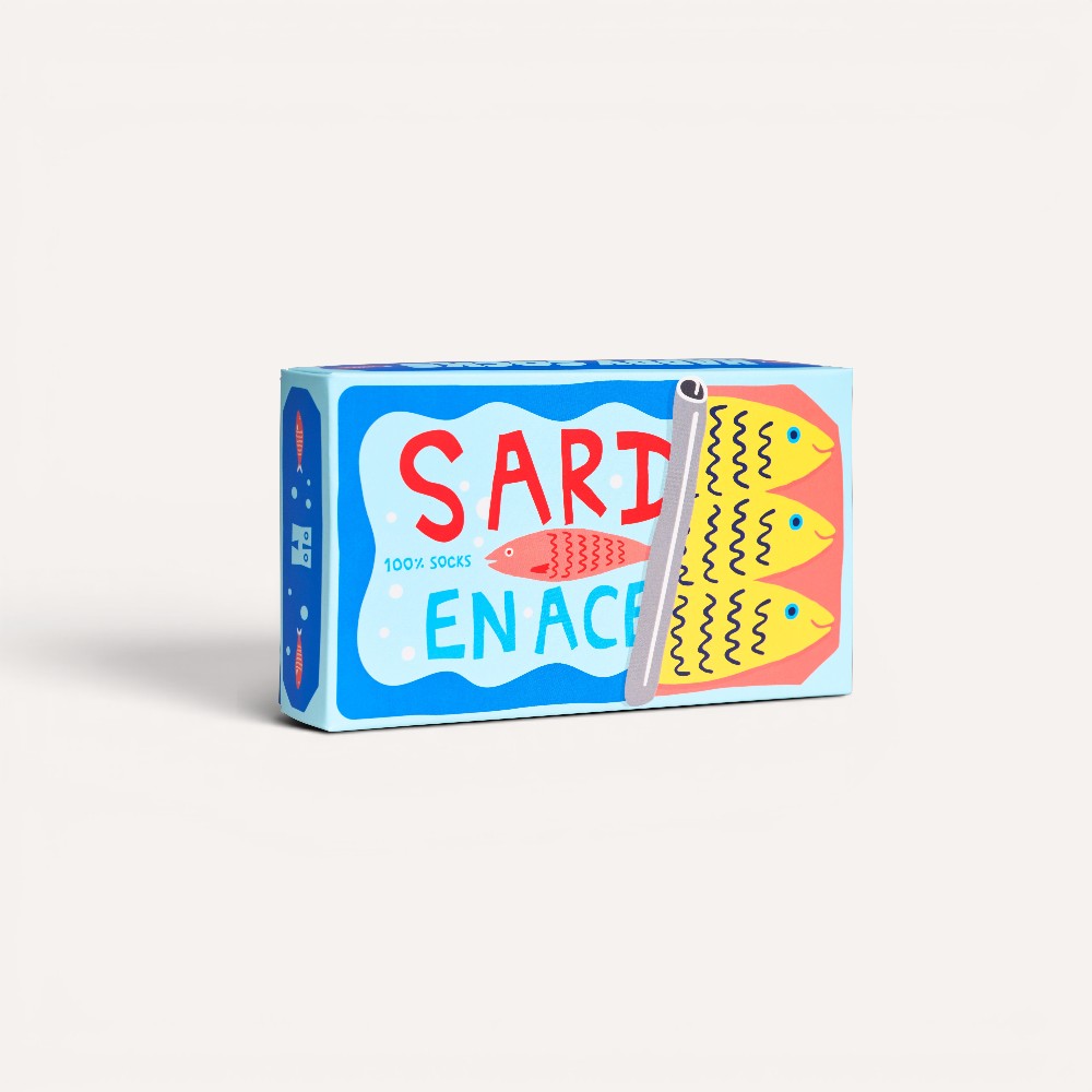 2-Pack Sardines Socks Gift Set
