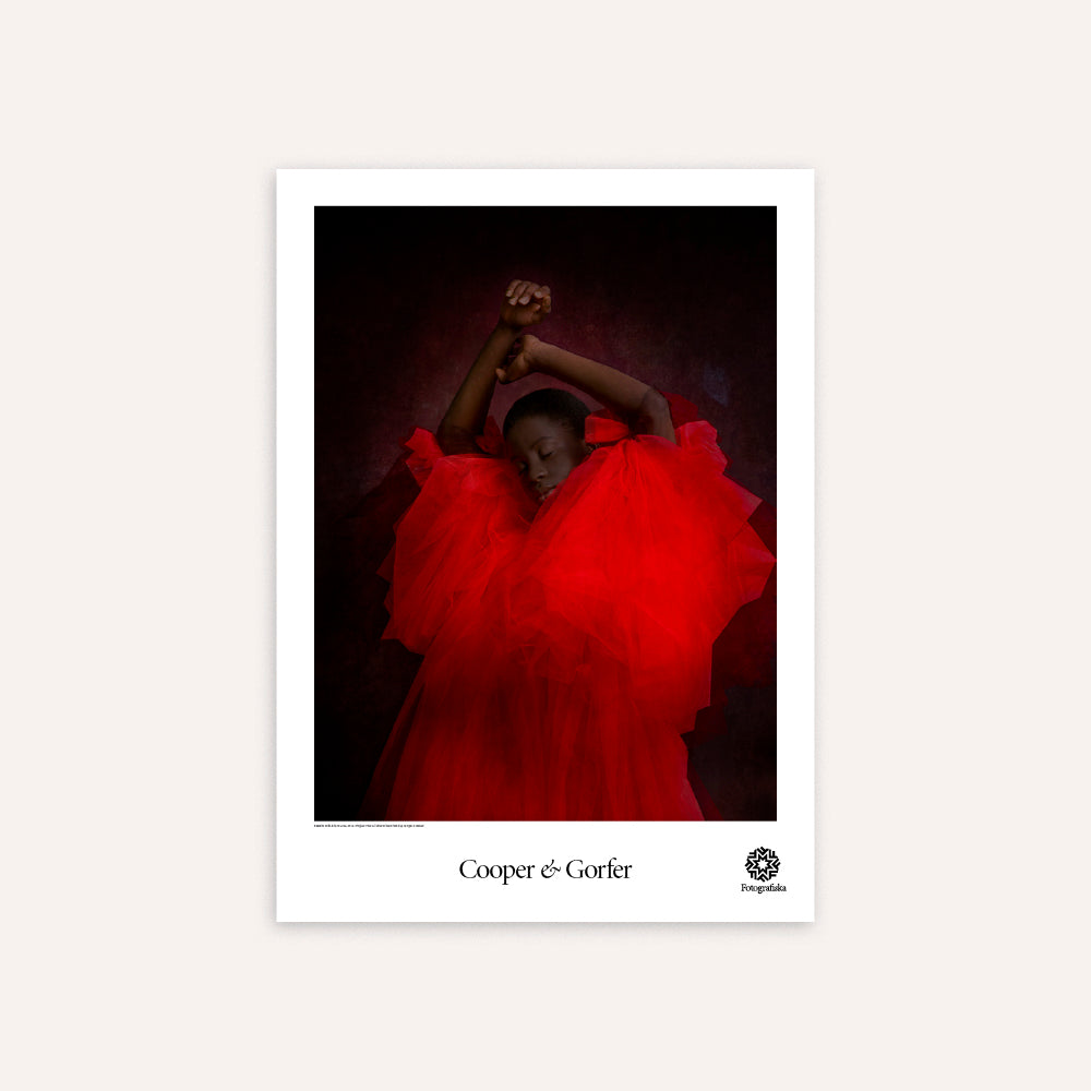 Roseline With Raised Arms Poster