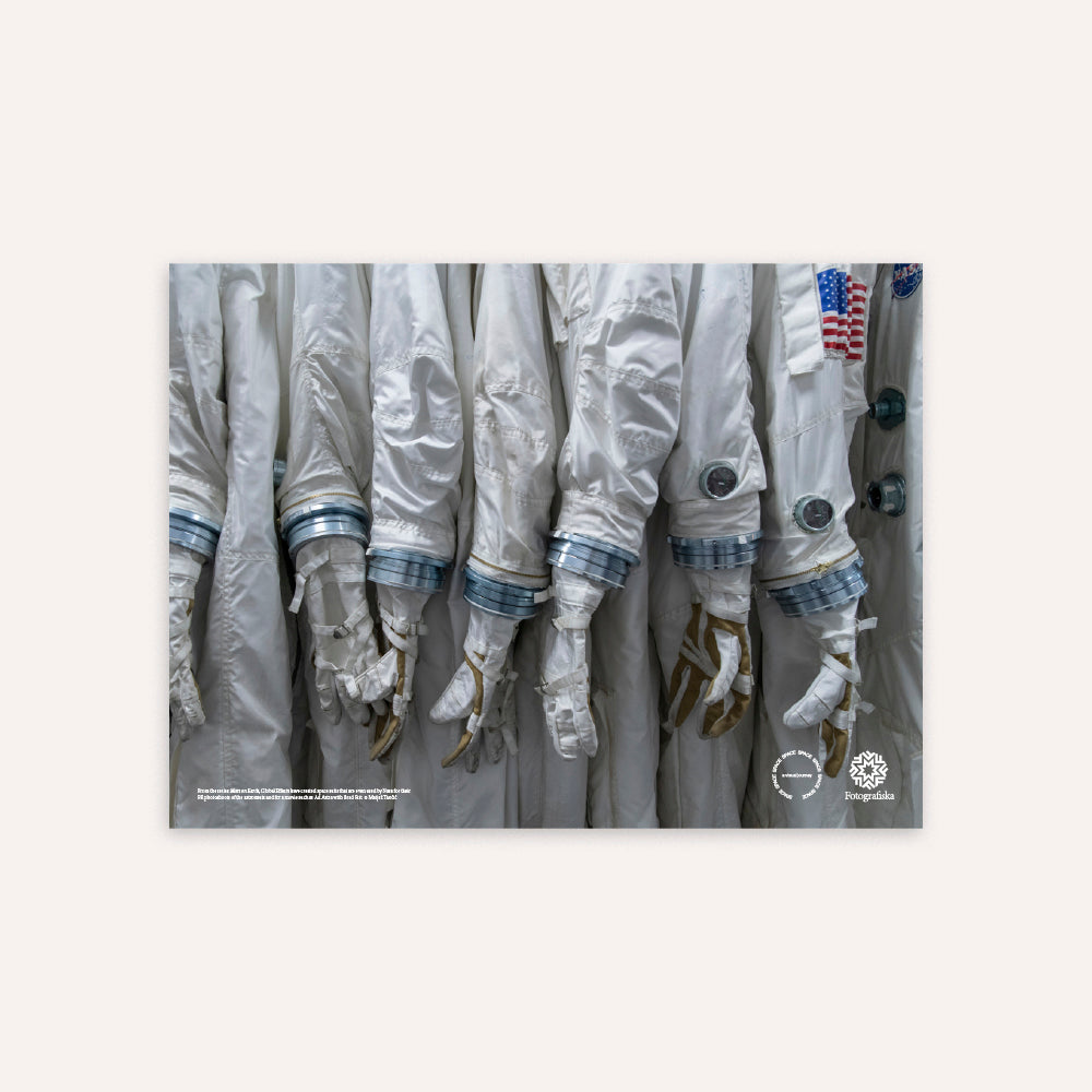 NASA Space Suits Poster