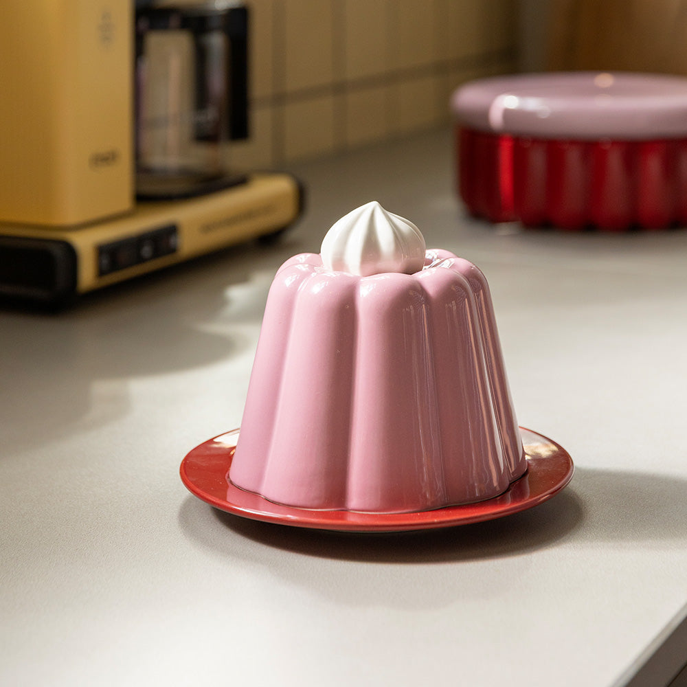 Cloche pudding pink